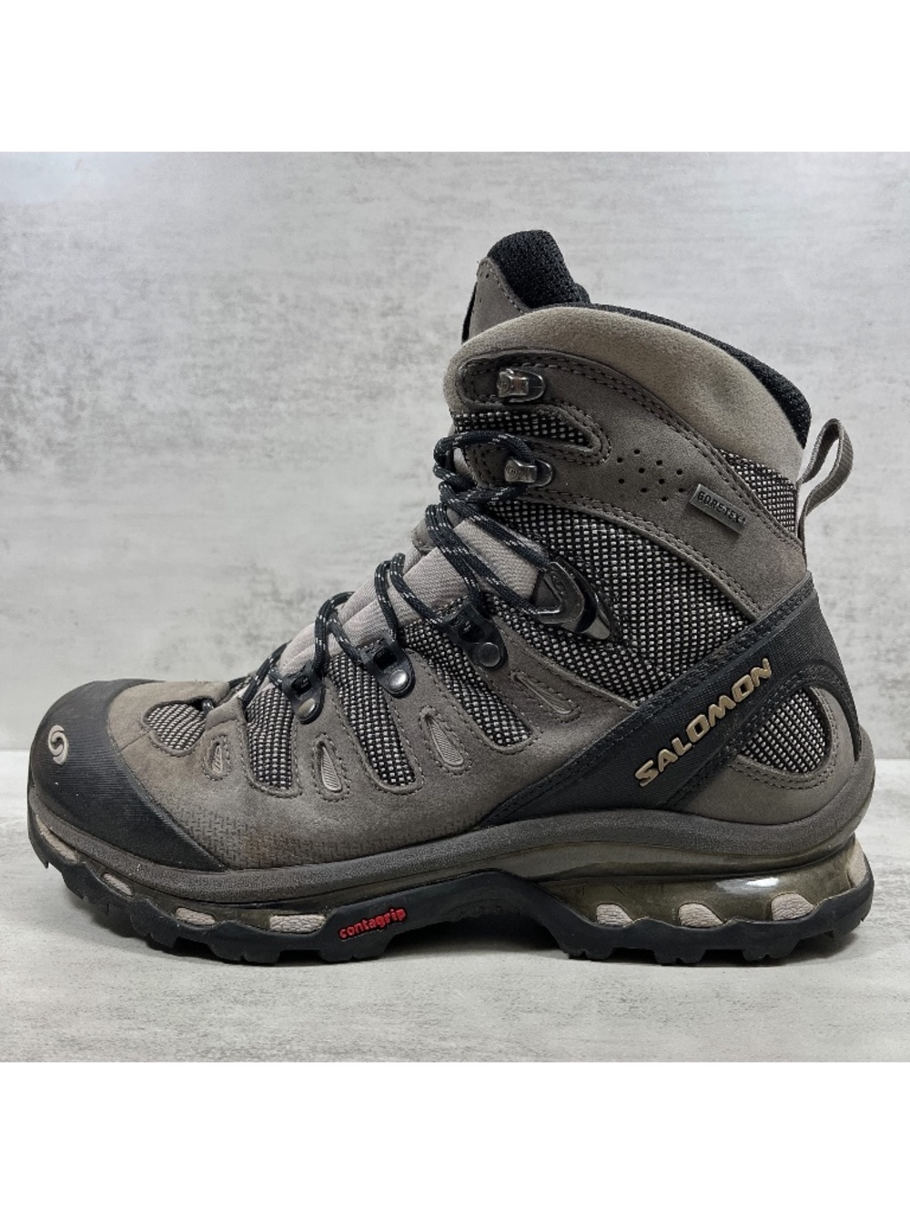 Salomon Quest 4D GTX Gore-tex Hiking Boots - Women's Size 8 - Gray